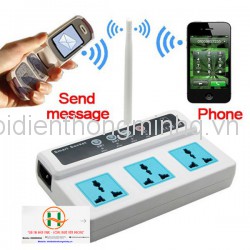 Ổ cắm điều khiển từ xa bằng điện thoại 3in1 GSM